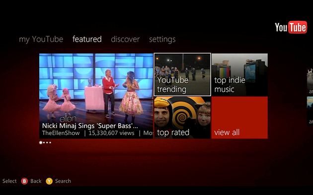 youtube xbox