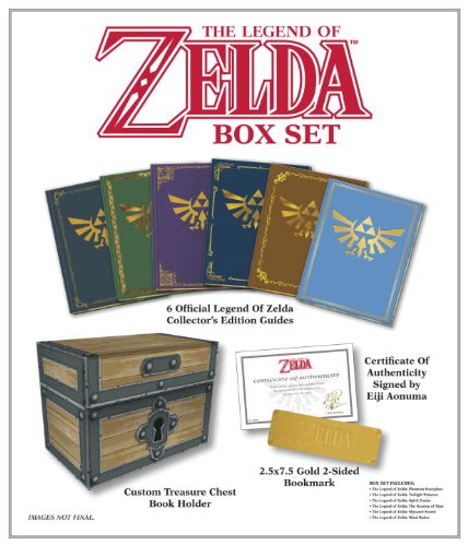 Zelda Coffret collector Guides 3